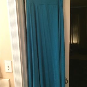 Lularoe large maxi skirt